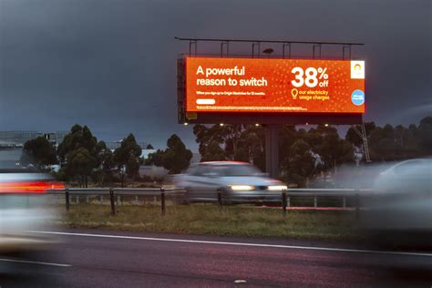 automated billboard.